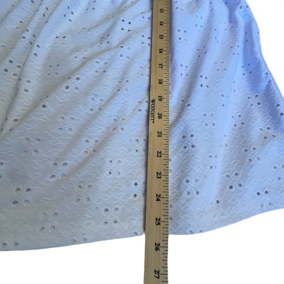Kim & Cami White Stretchy Eyelet Top -Size 2X NWT- - Picture 8 of 8